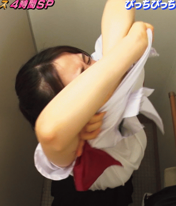 杉原凜セーラー服脱衣0